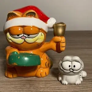 Vintage ENESCO ガーフィールド 陶器のオーナメント　まとめ売り Vintage ENESCO ガーフィールド 陶器のオーナメント まとめ売り